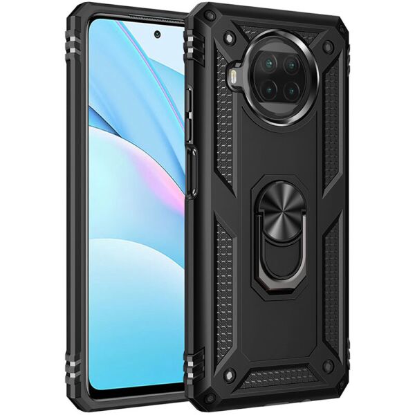 

Ударопрочный чехол Serge Ring for Magnet для Xiaomi Mi 10T Lite / Redmi Note 9 Pro 5G Черный (8698058)