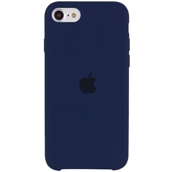 

Чехол Silicone Case (AA) для Apple iPhone SE (2020) Темный Синий / Midnight Blue