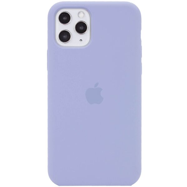 

Чехол Silicone Case Full Camera Protective (AA) для Apple iPhone 11 Pro Max (6.5") Серый / Lavender Gray