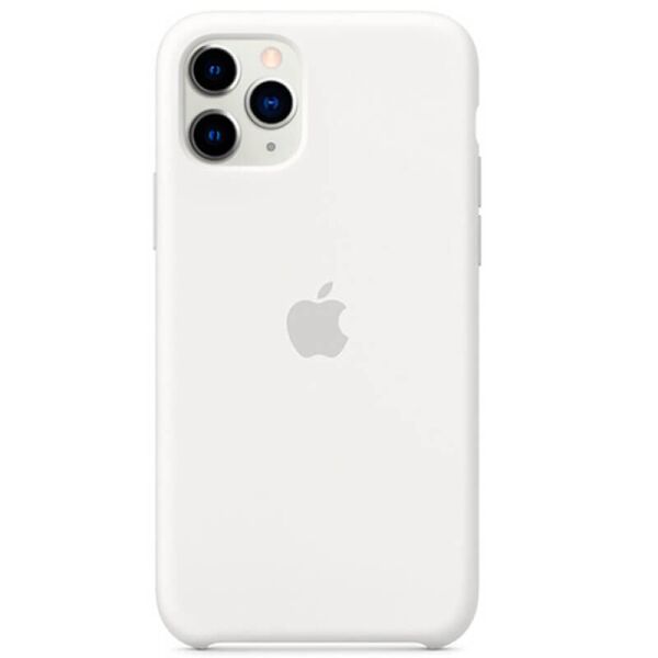 

Чехол Silicone case (AAA) для Apple iPhone 11 Pro Max (6.5") Белый / White