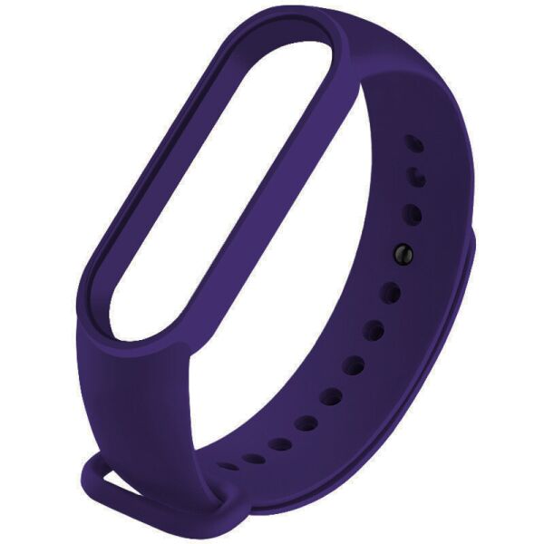 

Силиконовый ремешок для Xiaomi Mi Band 3/4 Фиолетовый / Dark Purple (5463962)