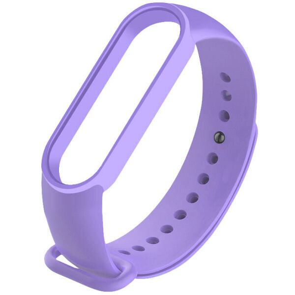 

Силиконовый ремешок для Xiaomi Mi Band 3/4 Сиреневый / Light purple (5060269)