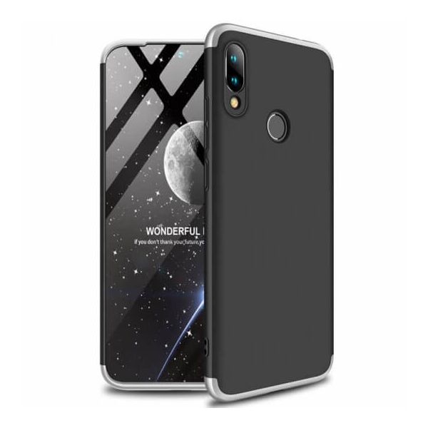 

Пластиковая накладка GKK LikGus 360 градусов (opp) для Xiaomi Redmi Note 7 / Note 7 Pro / Note 7s Черный / Серебряный