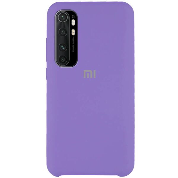 

Чехол Silicone Cover (AAA) для Xiaomi Mi Note 10 Lite Сиреневый / Elegant Purple