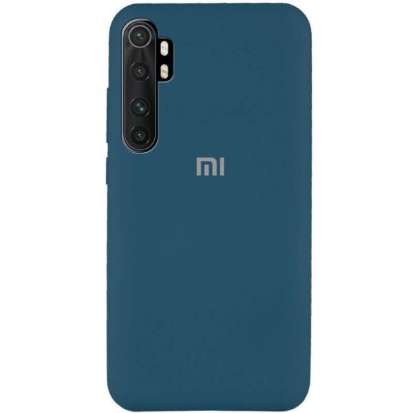 

Чехол Silicone Cover Full Protective (AA) для Xiaomi Mi Note 10 Lite Синий / Cosmos blue
