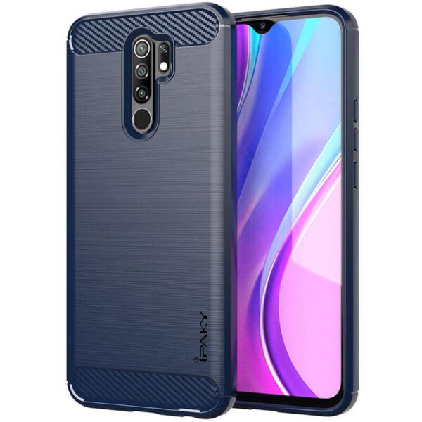 

TPU чехол iPaky Slim Series для Xiaomi Redmi 9 Синий