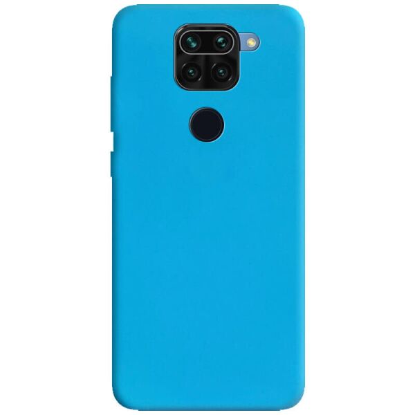 

Силиконовый чехол Candy для Xiaomi Redmi Note 9 / Redmi 10X Голубой