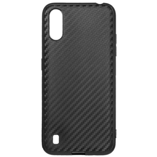 

TPU чехол Epic Carbon для Samsung Galaxy A01 Черный
