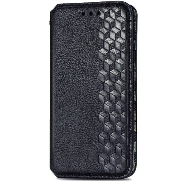 

Кожаный чехол книжка GETMAN Cubic (PU) для Xiaomi Redmi 9C Черный