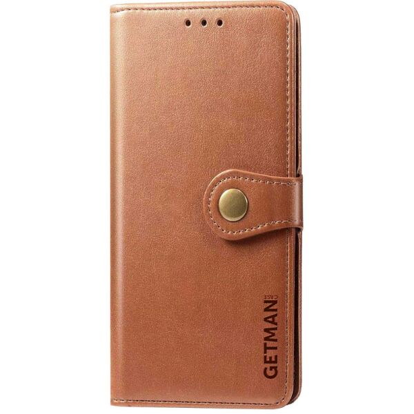 

Кожаный чехол книжка GETMAN Gallant (PU) для Xiaomi Redmi Note 8T Коричневый (4530289)