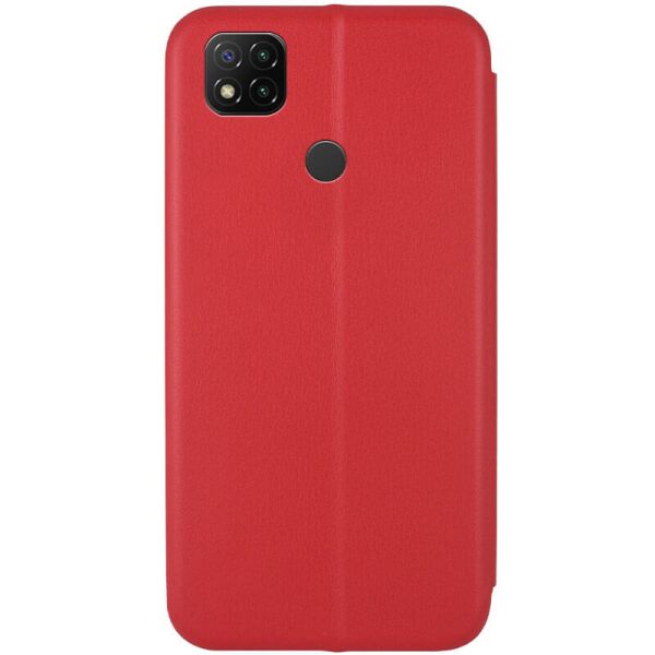 

Кожаный чехол (книжка) Classy для Xiaomi Redmi 9C Красный