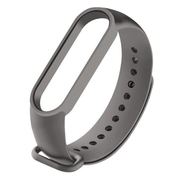 

Силиконовый ремешок для Xiaomi Mi Band 5/6 Серый/Dark Gray (6011036)
