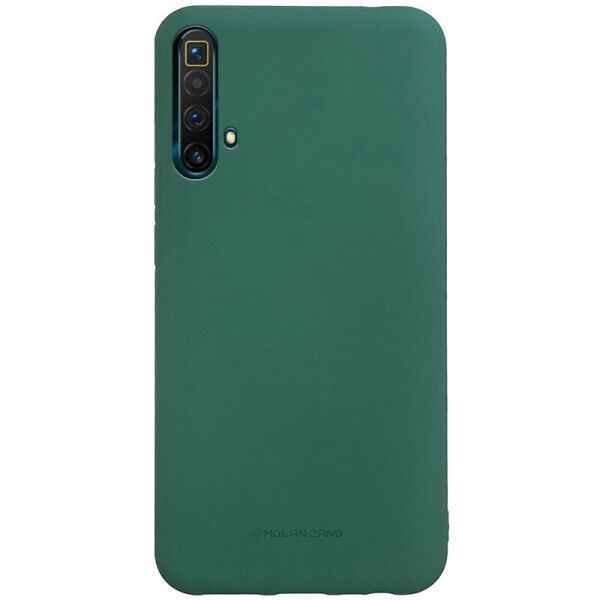 

TPU чехол Molan Cano Smooth для Realme X3 SuperZoom / X3 / X50 Зеленый