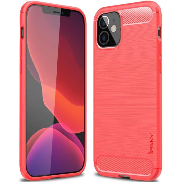 

TPU чехол iPaky Slim Series для Apple iPhone 12 mini (5.4") Красный