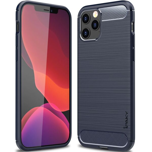 

TPU чехол iPaky Slim Series для Apple iPhone 12 Pro / 12 (6.1") Синий
