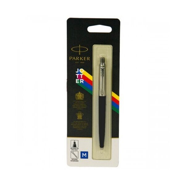 

Ручка шариковая Parker JOTTER 17 Standard Black CT BP блистер 15 636