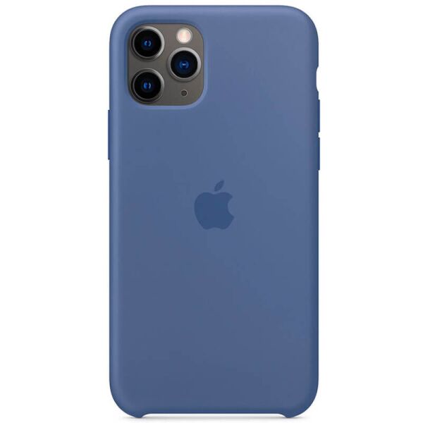 

Чехол Silicone case (AAA) для Apple iPhone 11 Pro Max (6.5") Синий / Linen Blue