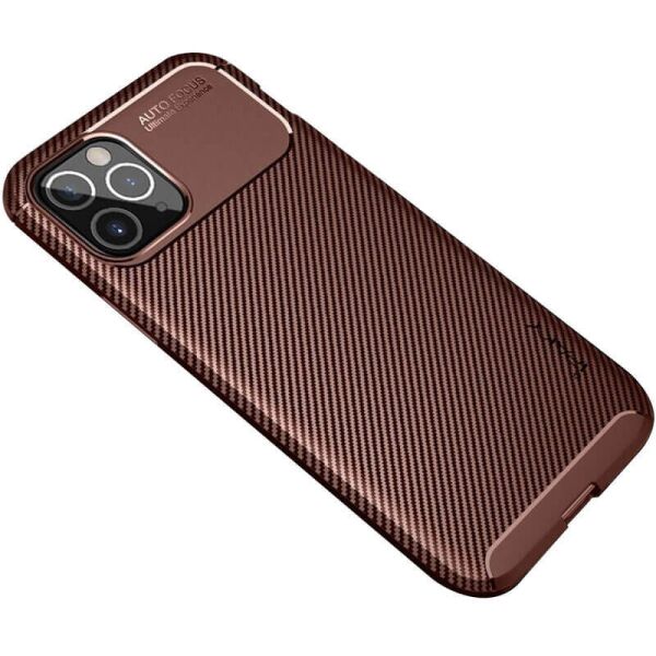 

TPU чехол iPaky Kaisy Series для Apple iPhone 12 Pro / 12 (6.1") Коричневый