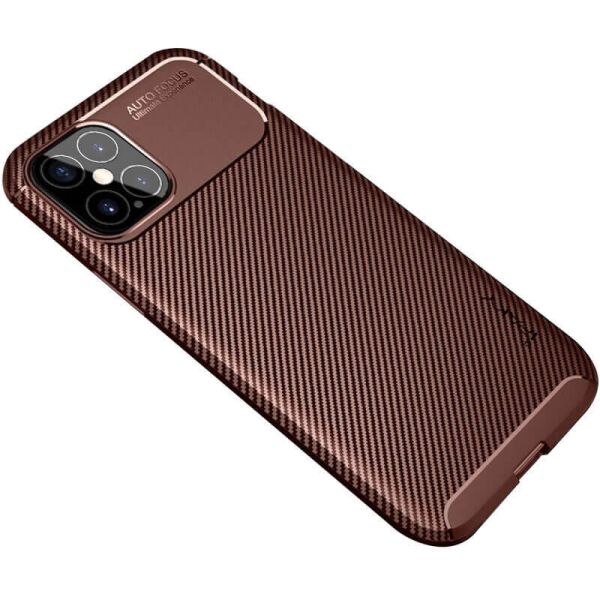 

TPU чехол iPaky Kaisy Series для Apple iPhone 12 Pro Max (6.7") Коричневый