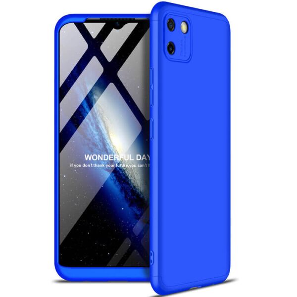 

Пластиковая накладка GKK LikGus 360 градусов (opp) для Realme C11 Синий