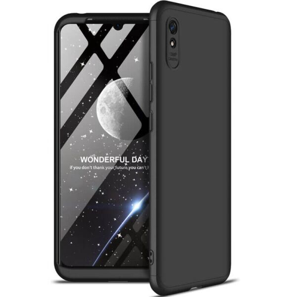 

Пластиковая накладка GKK LikGus 360 градусов (opp) для Xiaomi Redmi 9A Черный
