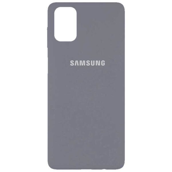 

Чехол Silicone Cover Full Protective (AA) для Samsung Galaxy M51 Серый / Lavender Gray