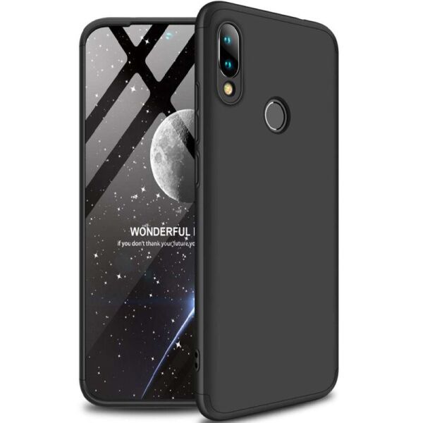 

Пластиковая накладка GKK LikGus 360 градусов (opp) для Xiaomi Redmi Note 7 / Note 7 Pro / Note 7s Черный (7297135)