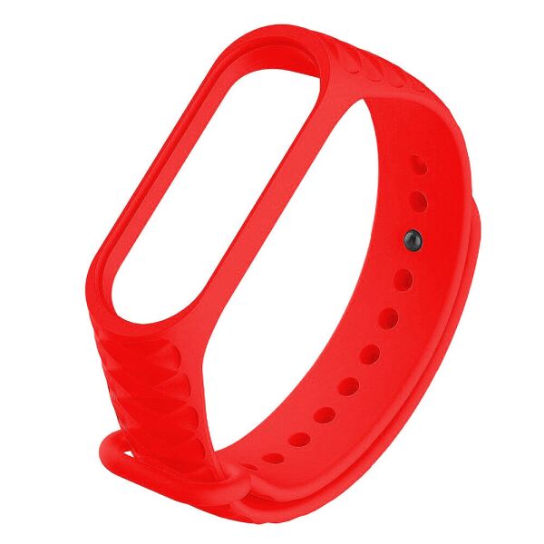 

Ремешок Rhomb для Xiaomi Mi Band 3/4 Красный (5699911)