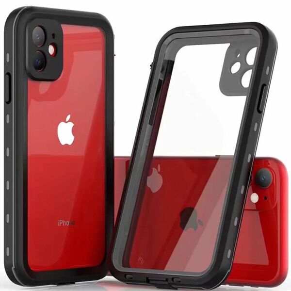 

Водонепроницаемый чехол Shellbox для Apple iPhone 11 (6.1") Черный (800051)