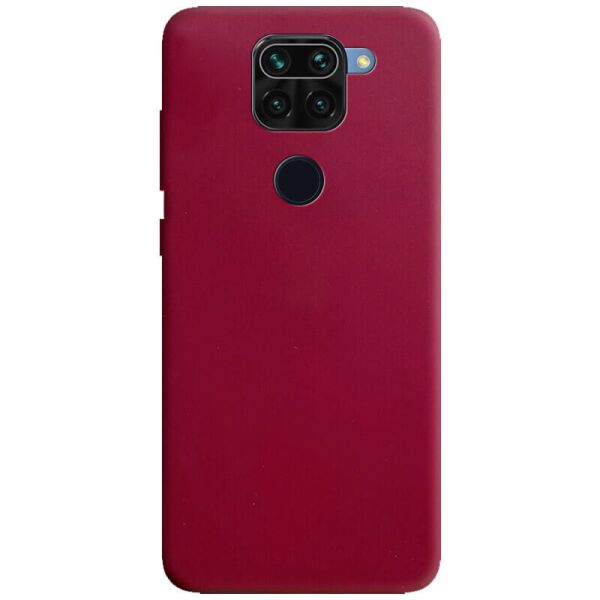 

Силиконовый чехол Candy для Xiaomi Redmi Note 9 / Redmi 10X Бордовый