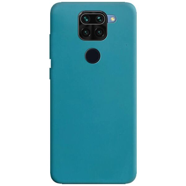 

Силиконовый чехол Candy для Xiaomi Redmi Note 9 / Redmi 10X Синий / Powder Blue