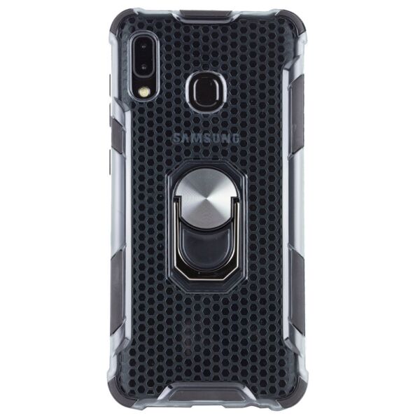 

Ударопрочный чехол Honeycomb Ring для Samsung Galaxy A20 / A30 Черный (5207511)