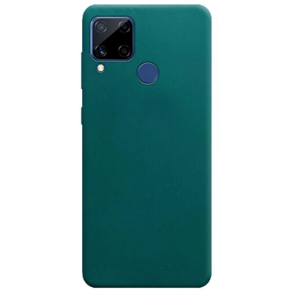 

Силиконовый чехол Candy для Realme C15 / C12 Зеленый / Forest green