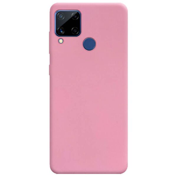 

Силиконовый чехол Candy для Realme C15 / C12 Розовый