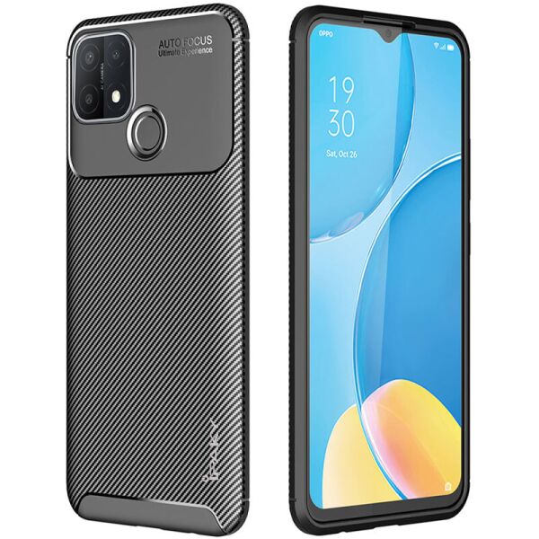 

TPU чехол iPaky Kaisy Series для Oppo A15s / A15 Черный (1684319)