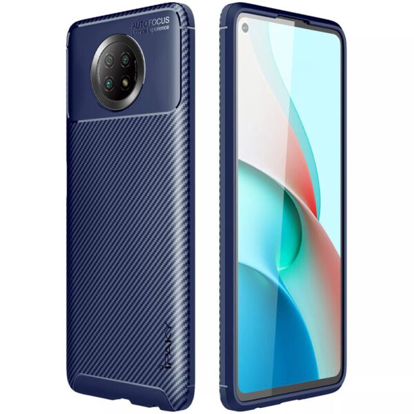 

TPU чехол iPaky Kaisy Series для Xiaomi Redmi Note 9 5G / Note 9T Синий (2946845)