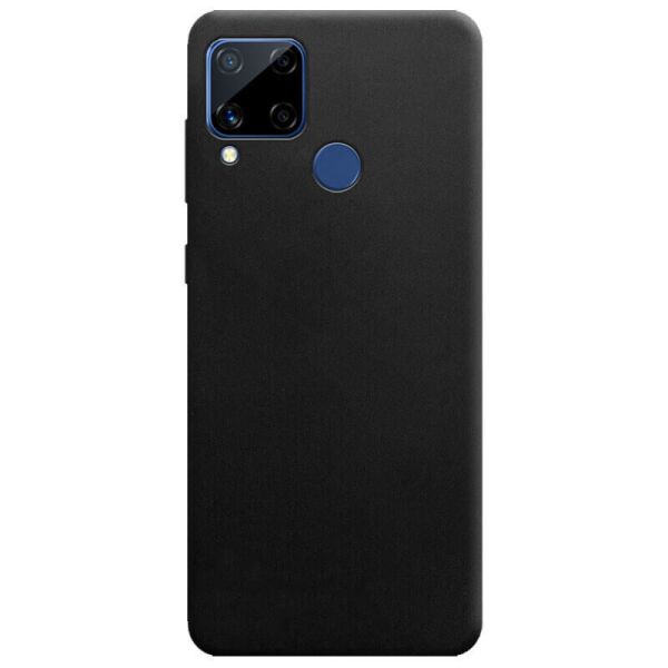 

Силиконовый чехол Candy для Realme C15 / C12 Черный