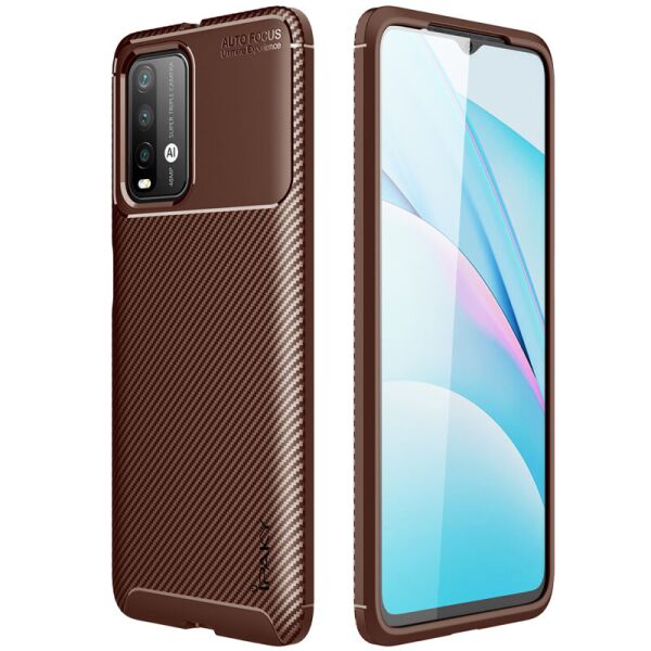 

TPU чехол iPaky Kaisy Series для Xiaomi Redmi Note 9 4G / Redmi 9 Power / Redmi 9T / Poco M3 Коричневый (9841568)