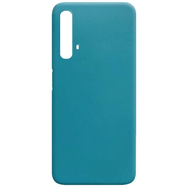 

Силиконовый чехол Candy для Realme X3 SuperZoom / X3 / X50 Синий / Powder Blue