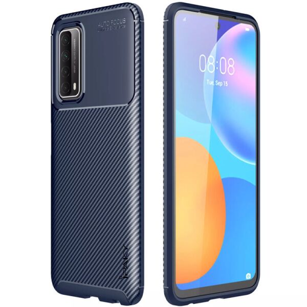 

TPU чехол iPaky Kaisy Series для Huawei P Smart (2021) Синий (7435729)