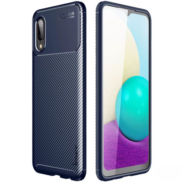

TPU чехол iPaky Kaisy Series для Samsung Galaxy A12 Синий (167564)