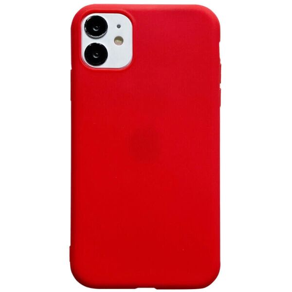 

Силиконовый чехол Candy для Apple iPhone 11 (6.1") Красный