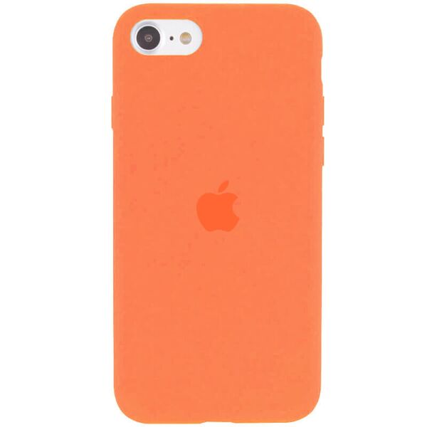 

Чехол Silicone Case Full Protective (AA) для Apple iPhone SE (2020) Оранжевый / Vitamin C