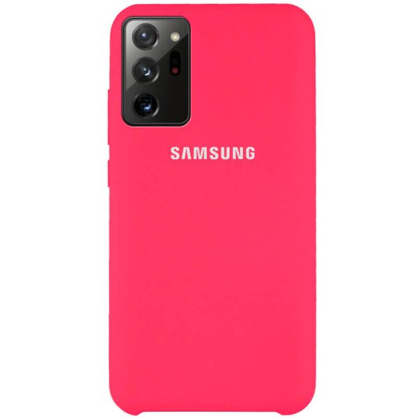 

Чехол Silicone Cover (AAA) для Samsung Galaxy Note 20 Ultra Розовый / Shiny pink