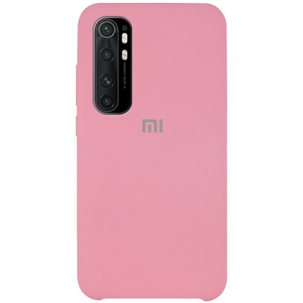 

Чехол Silicone Cover (AAA) для Xiaomi Mi Note 10 Lite Розовый / Light pink (3732757)