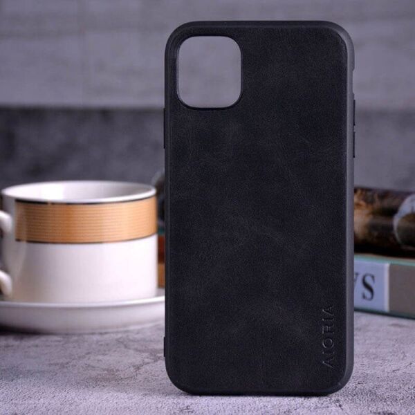 

Кожаный чехол AIORIA Vintage для Apple iPhone 11 Pro Max (6.5") Черный