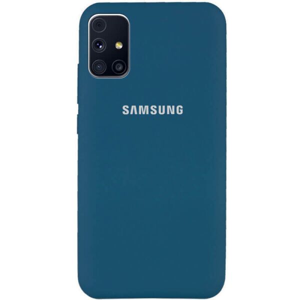 

Чехол Silicone Cover Full Protective (AA) для Samsung Galaxy M31s Синий / Cosmos blue