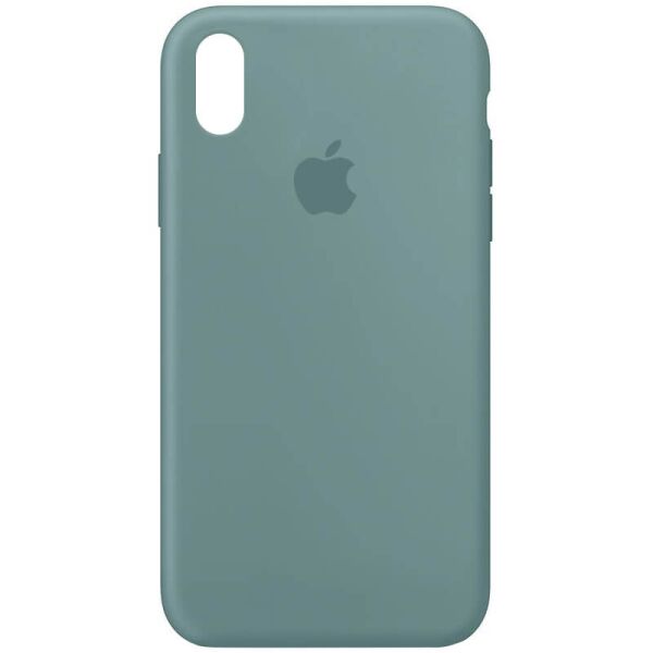

Чехол Silicone Case Full Protective (AA) для Apple iPhone XR (6.1") Зеленый / Cactus