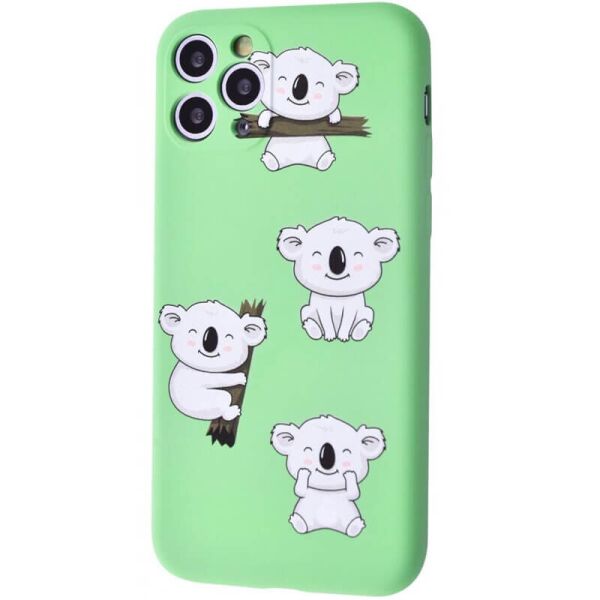 

TPU чехол WAVE Fancy для Apple iPhone 11 Pro Max (6.5") Koala / Mint gum