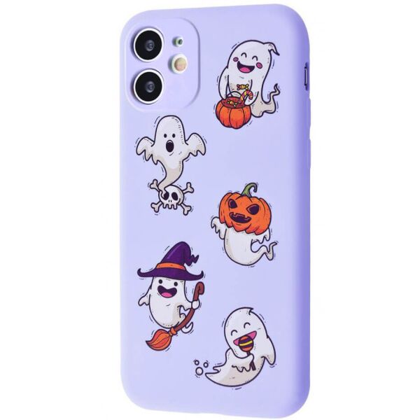 

TPU чехол WAVE Fancy для Apple iPhone 11 (6.1") Ghosts / Light purple